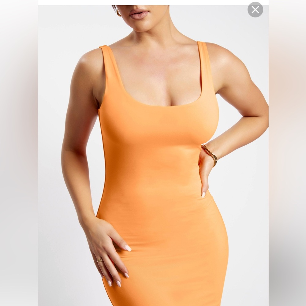 MESHKI body con dress